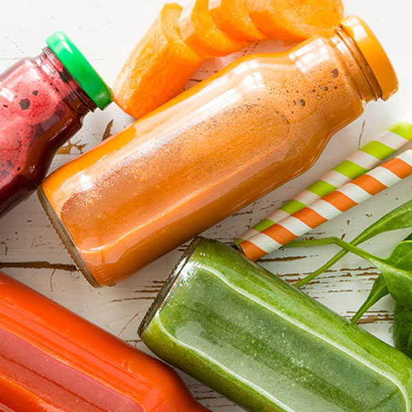 nutritional beverages in bottles